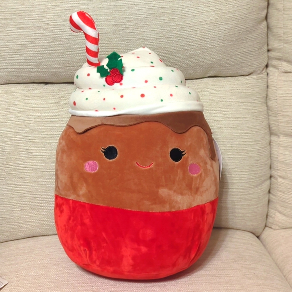 RARE Squishmallow Sivi Hot Chocolate 16"